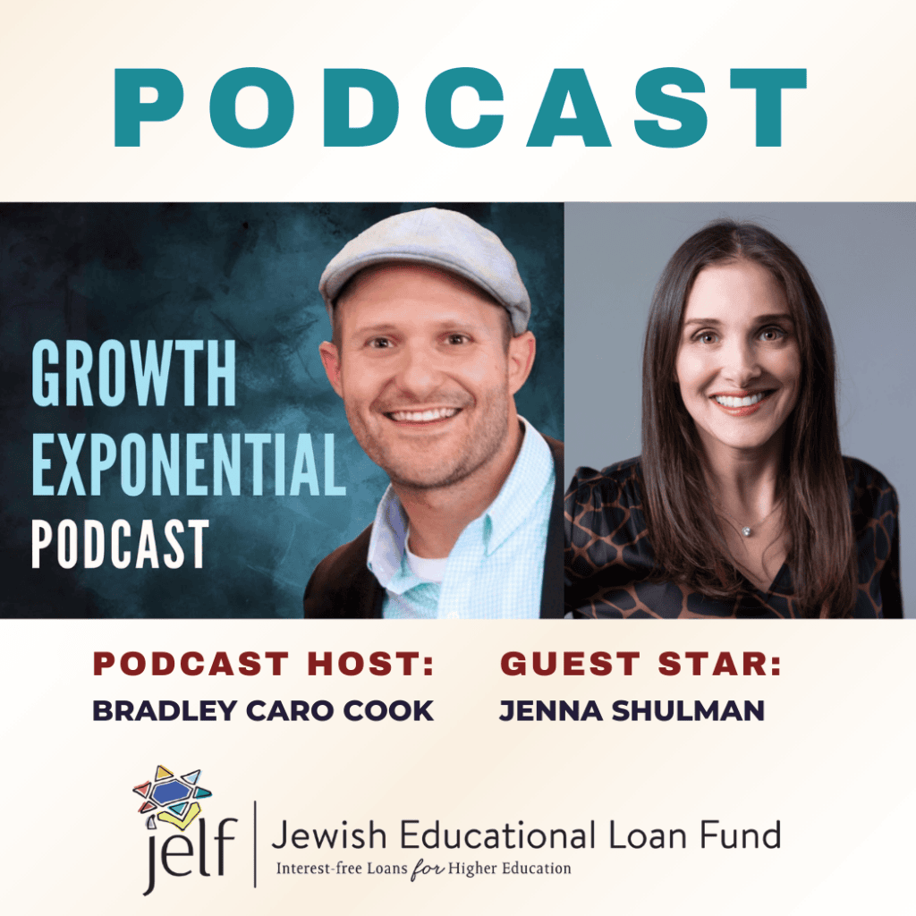 Growth Exponential Podcast Interview’s JELF’s Jenna Shulman (10/2/20)