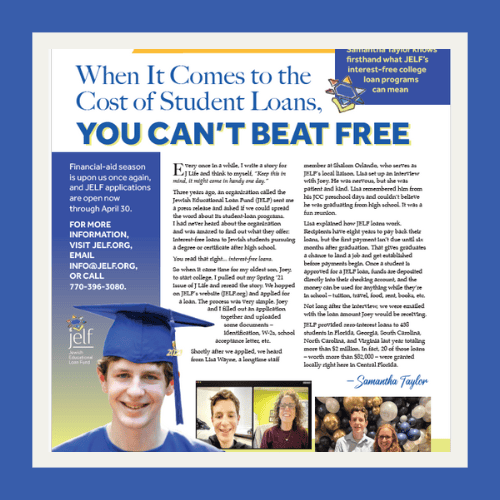 jLife: When it Comes to the Cost of Student Loans, You Can’t Beat Free!