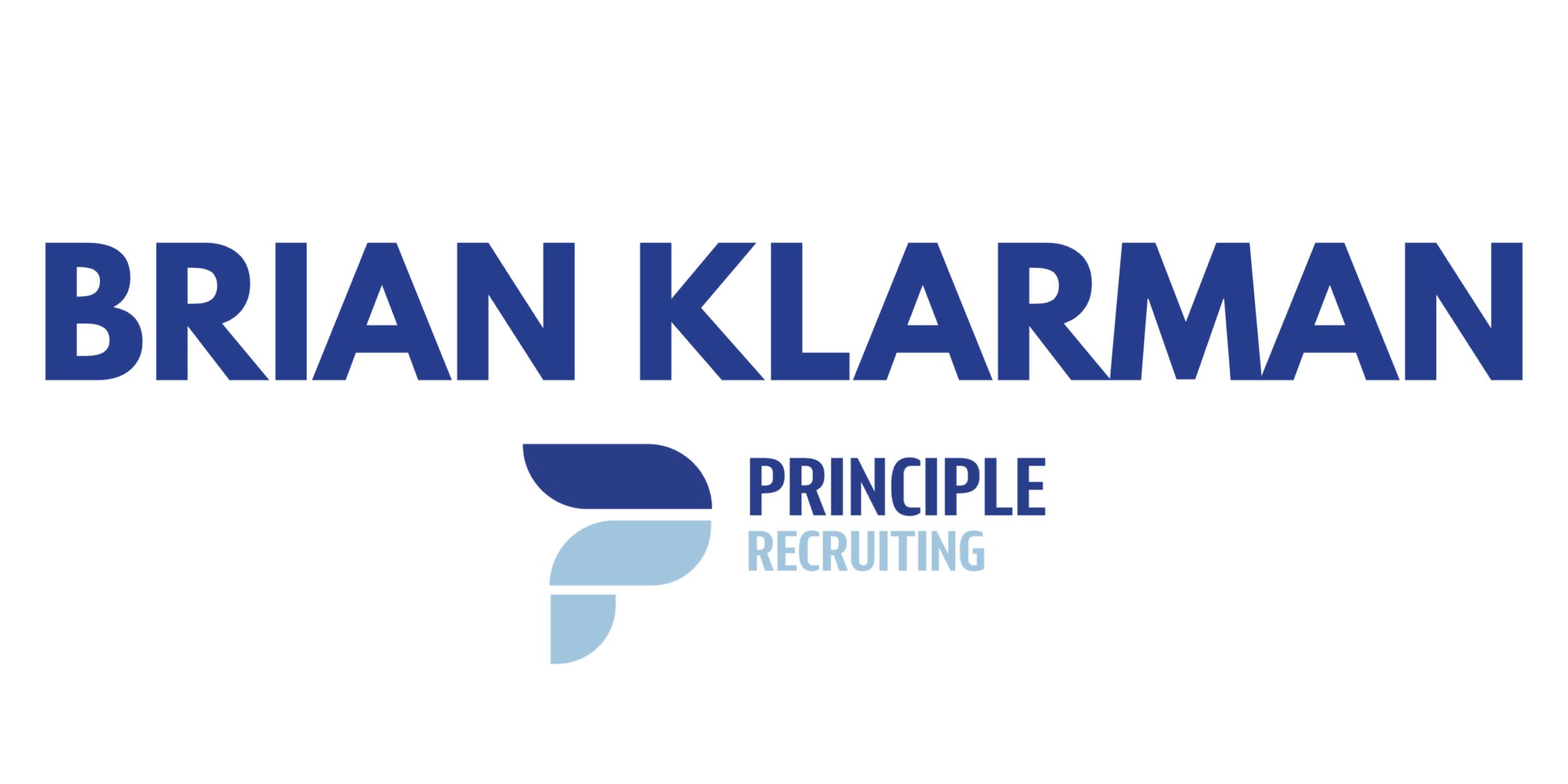 brian klarman principle recruiting logo